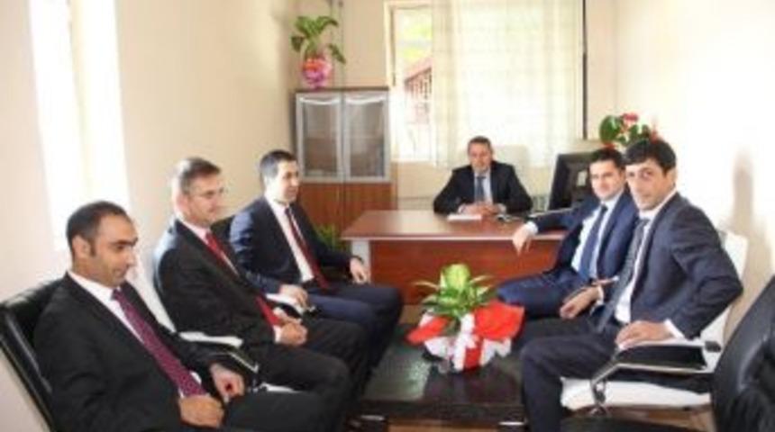 İl&ccedil;e Spor M&uuml;d&uuml;r&uuml; Bektaş&rsquo;a Nezaket Ziyareti