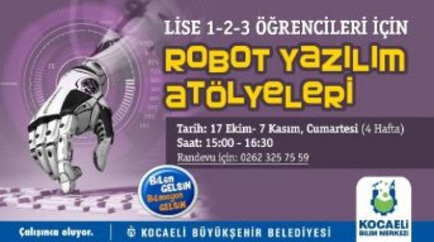 Bilim Merkezi Robot At&ouml;lye &Ccedil;alışmaları D&uuml;zenleyecek