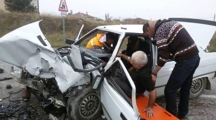 Bolu&rsquo;da Trafik Kazası: 5 Yaralı