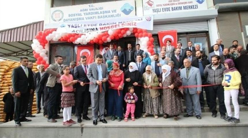 Ağrı&rsquo;da Yaşlı Evde Bakım Merkezi A&ccedil;ıldı