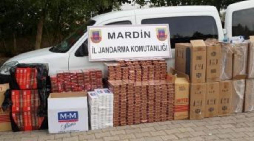 Mardin&rsquo;de 16 Bin Paket Ka&ccedil;ak Sigara Ele Ge&ccedil;irildi