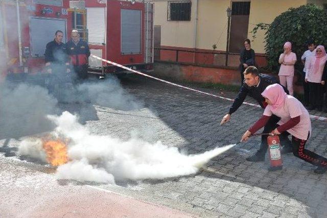 Alaplı’da Gerçeği Aratmayan Tatbikat