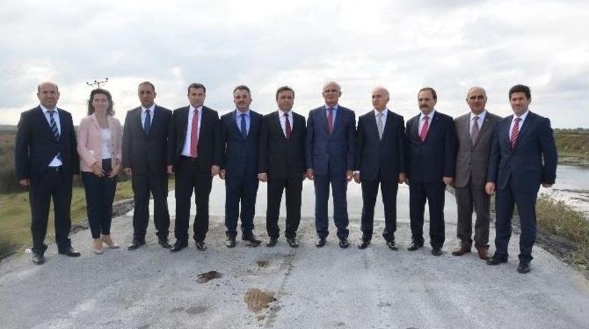 Vali Ve Başkan &lsquo;kuş Cenneti&rsquo;ni İnceledi