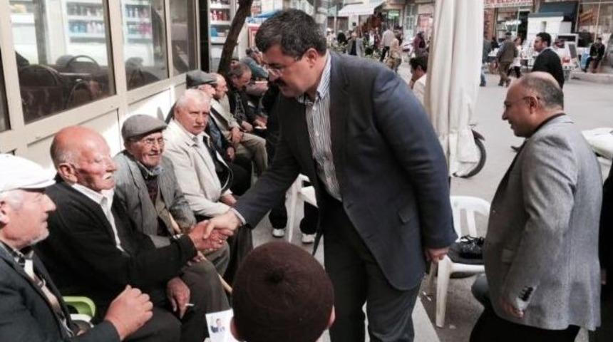 Milletvekili &Ouml;zkaya&rsquo;ya Sandıklı&rsquo;da Coşkulu Karşılama