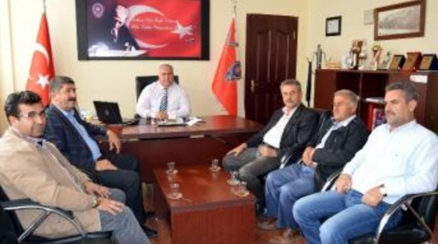 Besni Emniyet M&uuml;d&uuml;r&uuml;ne Taziye Ziyareti