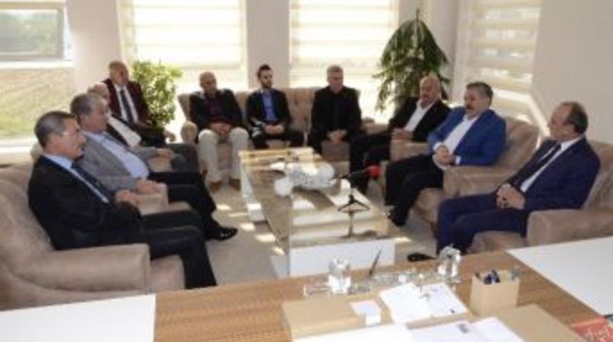 Dişli&rsquo;den Başkan &Ouml;zt&uuml;rk&rsquo;e Ziyaret