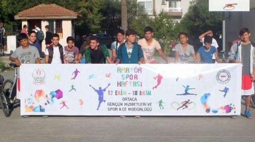 Ortaca&rsquo;da Amat&ouml;r Spor Haftası Etkinliklerla Kutlanıyor