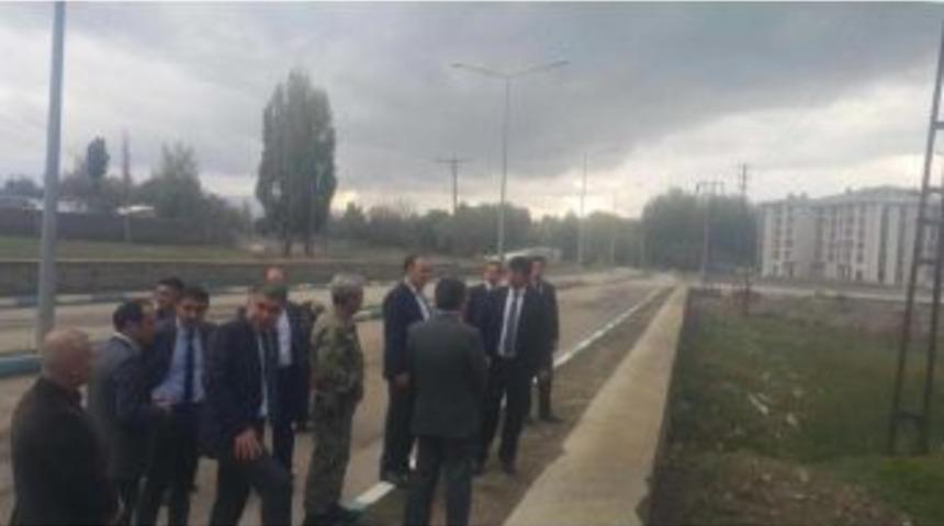 Vali Ve Emniyet Müdüründen Pasinler’e Ziyaret