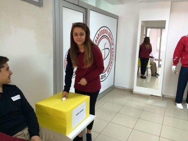 Yozgat Darrüşşifa Sağlık Meslek Lisesi Okul Başkanını Seçti