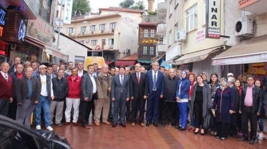 Tunç Ve Bensiz Amasralı Muhtarlarla Buluştu