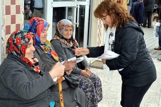 Çelebioğlu, İlçe Ziyaretlerini Sürdürüyor