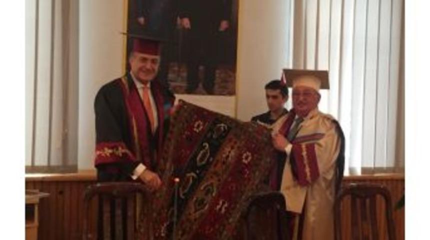 Dr. Mustafa Aydın&rsquo;a Fahri Doktora Unvanı Verildi