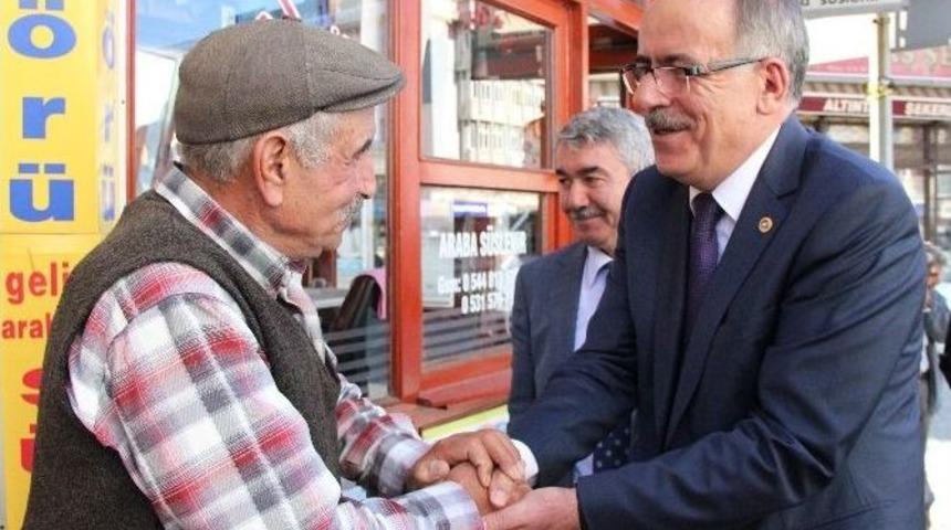 Kalaycı Akşehir Esnafını Ziyaret Etti