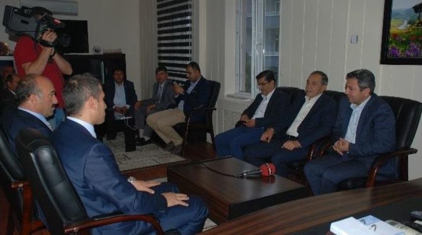 Grup Başkan Vekili Aydın&rsquo;dan Tut Kaymakamı Aksu&rsquo;ya Ziyaret