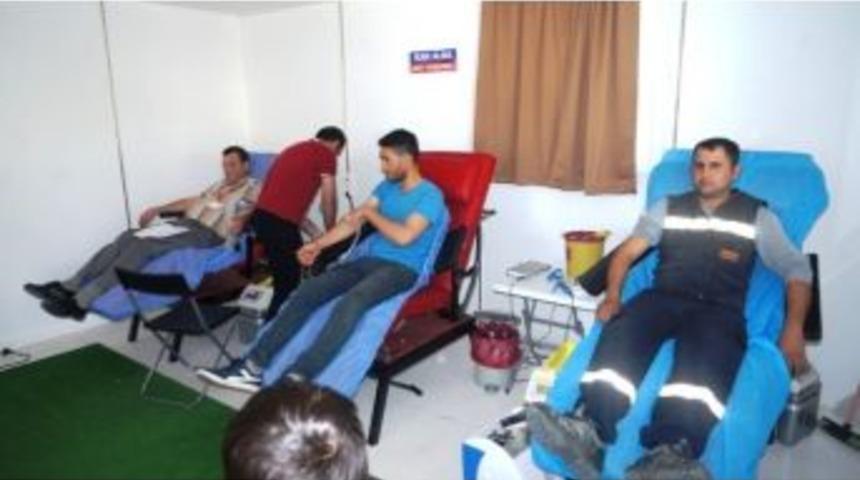 Gediz A.ş.&rsquo;den Sarıg&ouml;l&rsquo;de Kan Bağışı