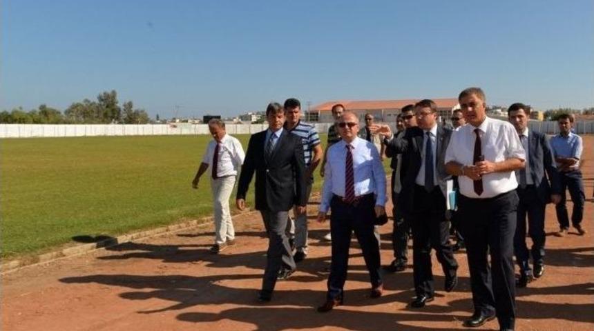 Vali &Ccedil;akacak, A&ccedil;ılış T&ouml;reni &Ouml;ncesi Anamur&rsquo;da İnceleme Yaptı