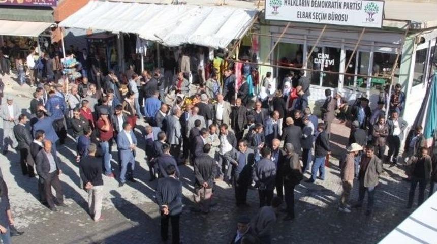 Hdp Başkale&rsquo;de Se&ccedil;im B&uuml;rosu A&ccedil;tı