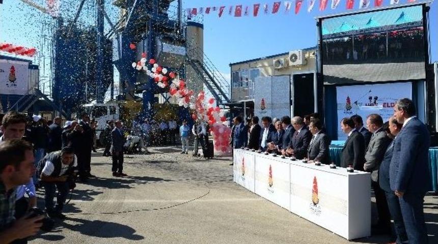 Kahramanmaraş&rsquo;ta Asfalt Plenti Hizmete A&ccedil;ıldı