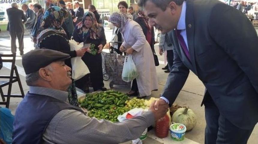 Çınar, Taşköprü İlçesini Ziyaret Etti