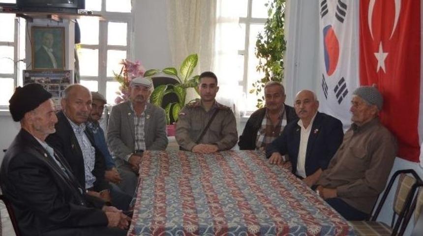 &Uuml;steğmen Hayta, Gaziler Derneğini Ziyaret Etti