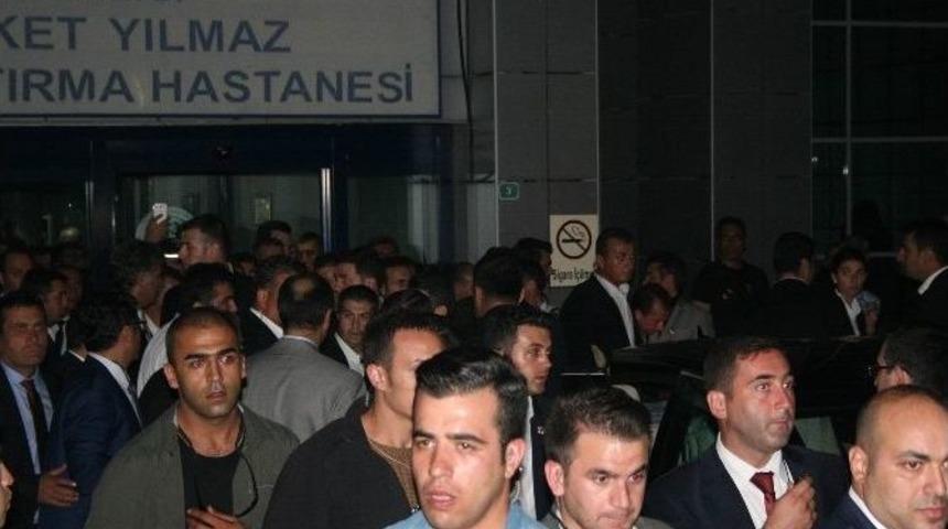 Başbakan Davutoğlu, Makamında Vurulan Belediye Başkanını Ziyaret Etti