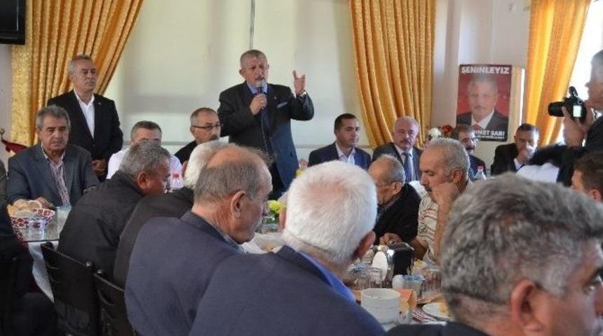 Mehmet Sarı Taşovalılarla Buluştu