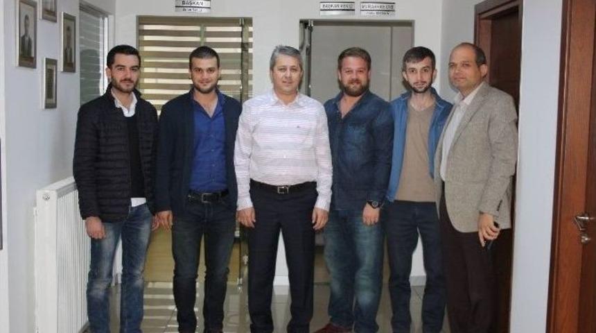 Gen&ccedil;lerden Başkan Taşlı&rsquo;ya Ziyaret