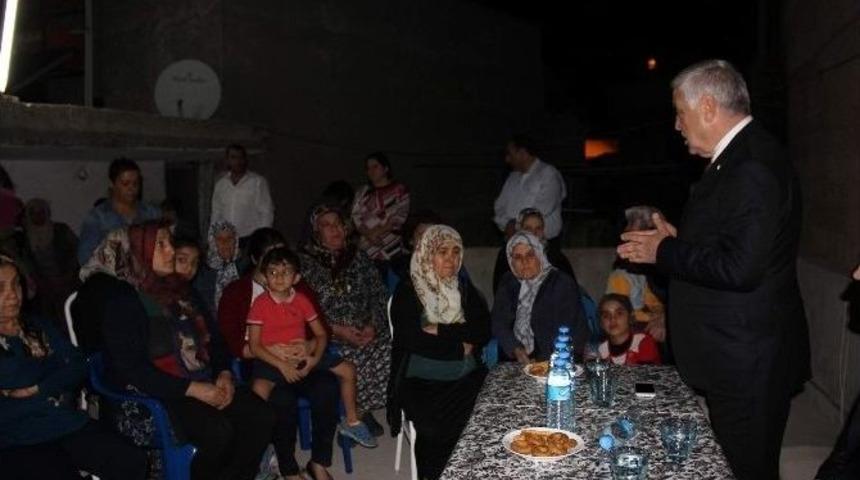 Uzer Vatandaşların Evlerini Ziyaret Etti