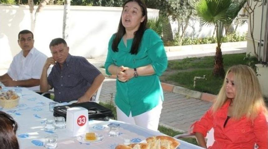 Erzin&rsquo;de Kadın Dayanışma Derneği&rsquo;nin &ldquo;gel Bize, Katıl Bize&rdquo; Projesi Tanıtıldı