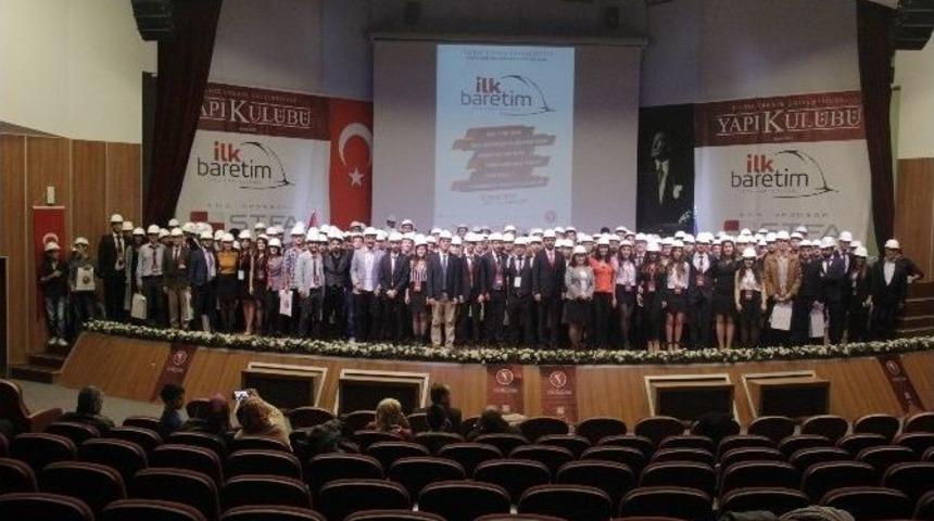 Yıldızlı &Ouml;ğrenciler Mesleğe Adımlarını &ldquo;ilk Baret&rdquo;lerini Takarak Attı