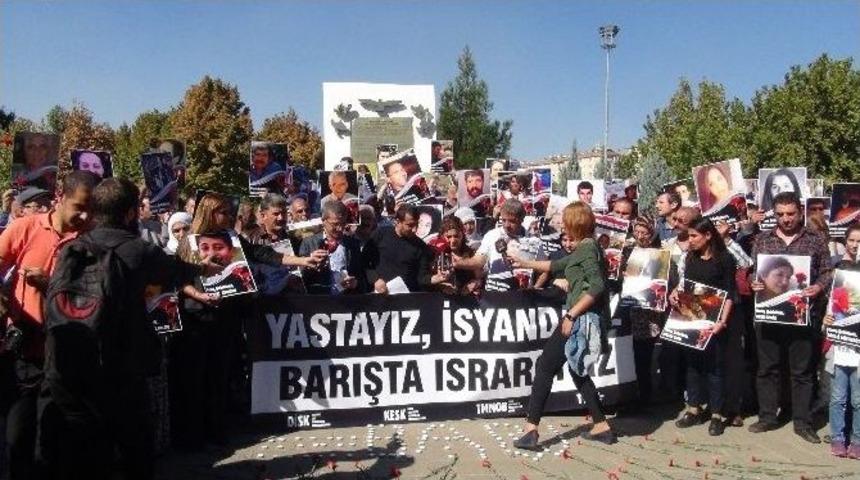 Diyarbakır&rsquo;da Ankara Protestosu