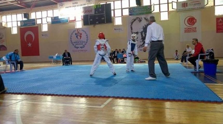 Mudanya&rsquo;da Tekvando Şampiyonası