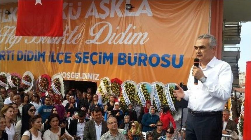 Savaş,"didim&rsquo;i Marka Yapacağız"
