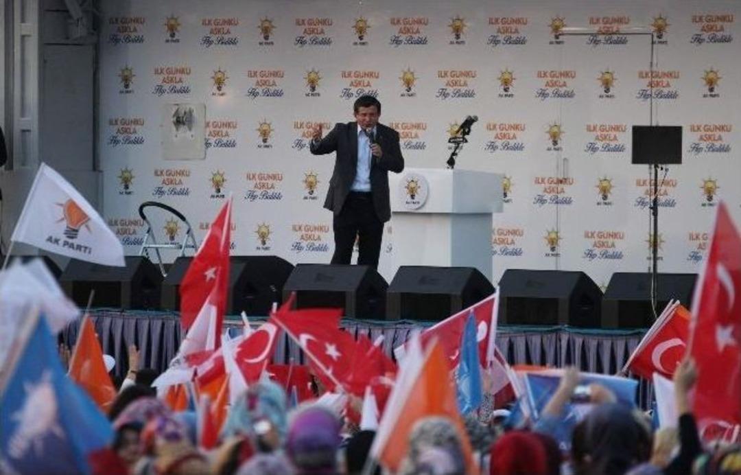 Başbakan Davutoğlu&rsquo;nun Kayseri Mitingi (2)