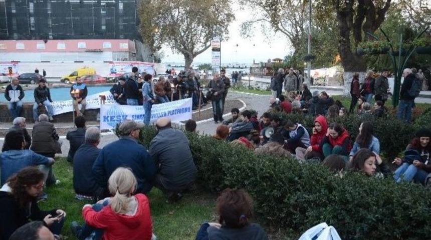 Sinop&rsquo;ta Oturma Eylemi