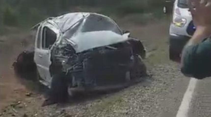 Tavşanlı-emet Karayolu&rsquo;nda Trafik Kazası: 1 Yaralı