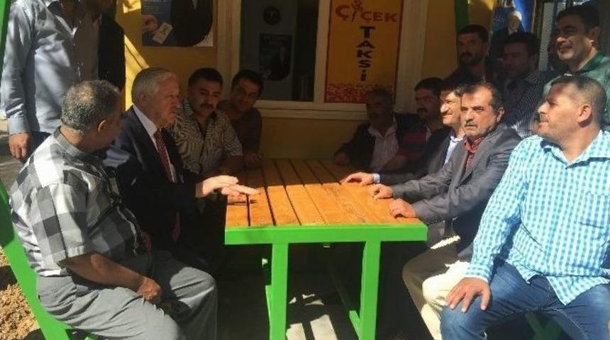 Uzer Taksicileri Ziyaret Etti