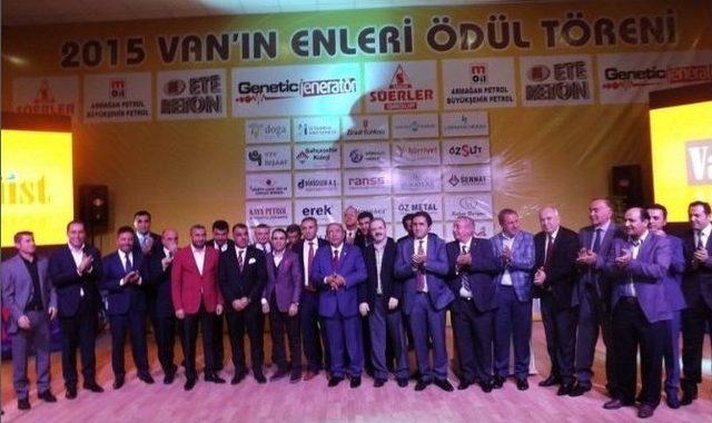 “van’ın Enleri” Ödül Töreni