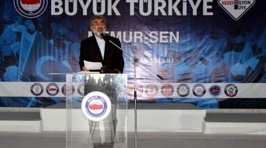 Memur-sen &lsquo;hedef 1 Milyon &Uuml;ye&rsquo; Toplantısı Yapıldı
