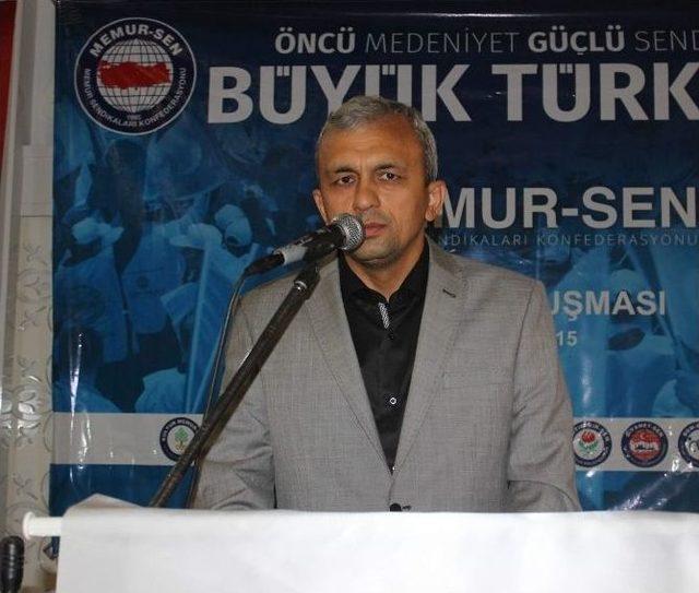 Memur Sen 1 Milyon Üye Hedefi İle Aydın Buluşması Gerçekleştirildi