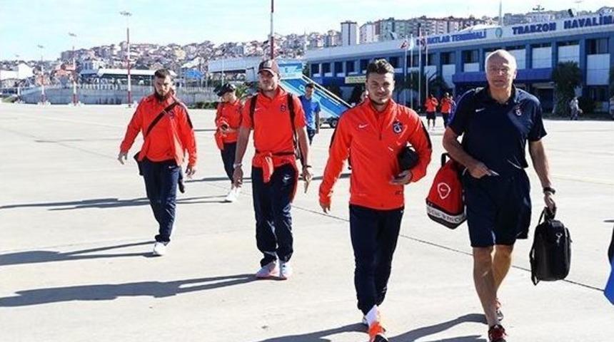 Trabzonspor Mersin&rsquo;e Gitti