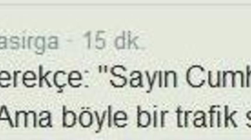 Fahri Kasırga&rsquo;dan "sen Misin Yol Vermeyen" A&ccedil;ıklaması