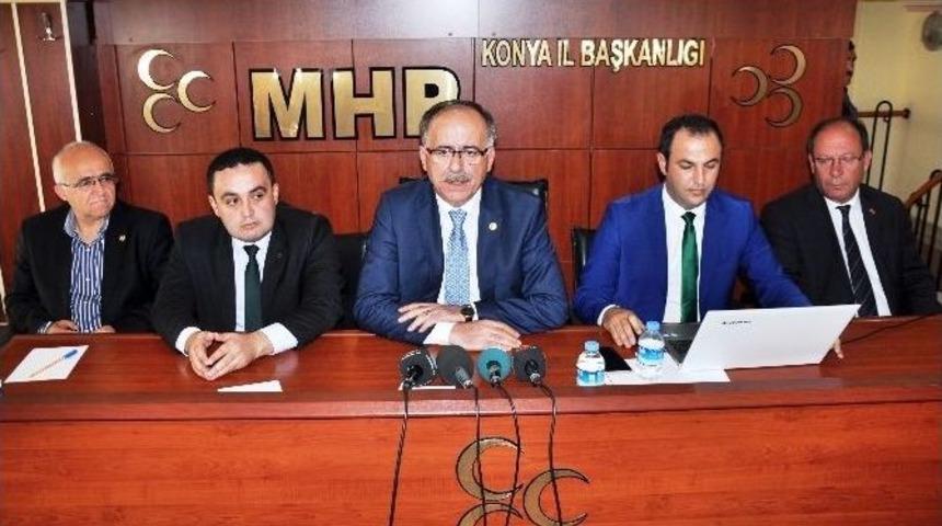 Mhp&rsquo;den Konya&rsquo;da Anket &Ccedil;alışması