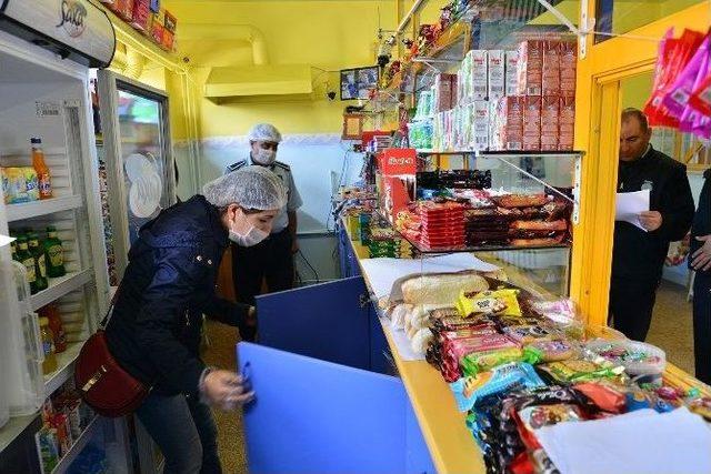 Tepebaşı Zabıta Ekiplerinden Okul Kantinlerine Denetim