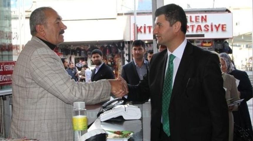 Ak Partili Yıldırım&rsquo;dan Esnaf Ziyareti