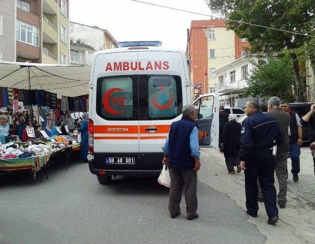 Pazaryerinde Kalp Krizi Geçirdi