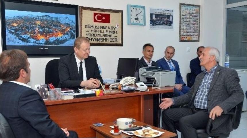 Vali Yavuz&rsquo;dan Muhtarlar G&uuml;n&uuml; Ziyareti