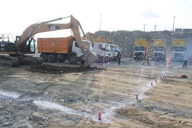 Batı Atıksu Arıtma Tesisi’nin Temeli Atıldı