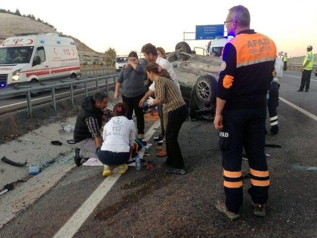 Kütahya’da Trafik Kazası: 1 Ölü, 5 Yaralı