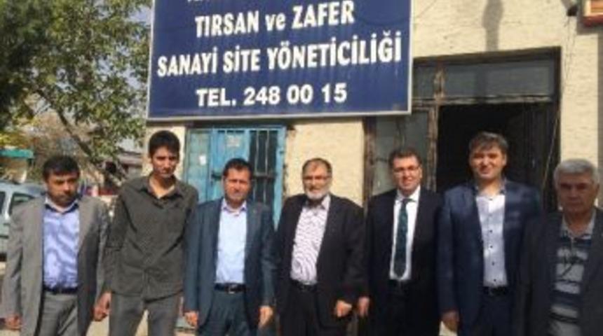 Altunyaldız, Sanayi Sitesini Ziyaret Etti